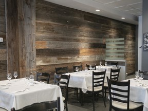 The fine Southern French fare at Le Margaux finds its sensorial counterpart in the muted jazz and the long barnwood wall.