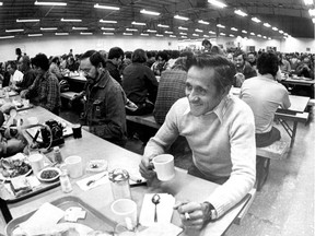 Marcel Potvin, supervisor of the kitchens at LG-2, is seen in 1978. Once the head chef of the Canadian Armed Forces, he supervised the feeding of 5,000 men a day at LG 2's main camp, part of the James Bay project, we reported in a story Nov. 7, 1978.
