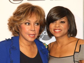 Here is Diahann Carroll, left, in 2009 with the soon-to-be star of TV's Empire, Taraji P. Henson.