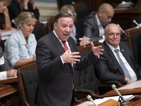 "If my popularity is helping to address Quebecers' priorities, good for Quebec," says Premier François Legault.