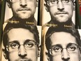 The newly released "Permanent Record" by Edward Snowden is displayed on a shelf at a Barnes and Noble bookstore on September 17, 2019 in Corte Madera, California.