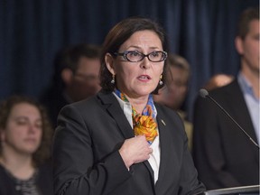 The president of the Fédération des médecins spécialistes du Québec, Diane Francoeur, in 2017.