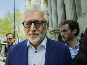 Gilbert Rozon leaves the Quebec Court of Appeal in Montreal Montreal Thursday, May 16, 2019.