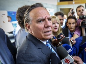 Premier François Legault specifically accused Prime Minister Justin Trudeau on Thursday of meddling in Quebec's affairs.