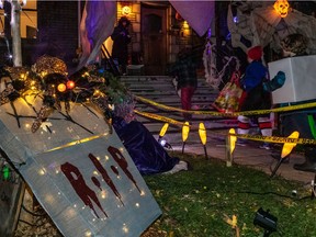 It was a mild turnout for Halloween take 2 in Montreal on Friday Nov. 1, 2019 after Mayor Valérie Plante suggested moving Halloween to Friday due to weather on the 31st.
