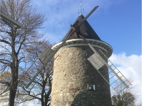 The iconic windmill in Pointe-Claire Village was damaged during the windstorm Nov. 1.