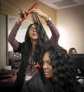 Chez Doris clients get work advice, beauty makeover at LaSalle College ...