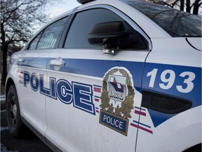 A Laval police car.