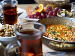 The traditional Turkish sharing platters at Mirazu will satisfy anyone in search of a late-morning indulgence.