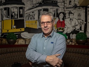 Herman Alves, a Portuguese immigrant always at the forefront of fighting homelessness, is staging a benefit for the homeless. He's seen here at his restaurant, Porto Lounge, on Friday, Nov. 15, 2019.