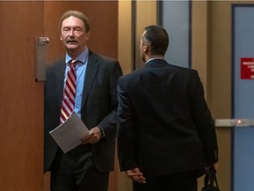 Crown witness Diederik J. Vandewalle is seen at the Palais de Justice in Montreal on Wednesday, Nov. 20, 2019.