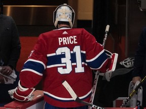 Canadiens goaltender Carey Price has surrendered 11 goals on the last 31 shots he has faced and his goals-against average has ballooned to 3.09 with a .900 save percentage.