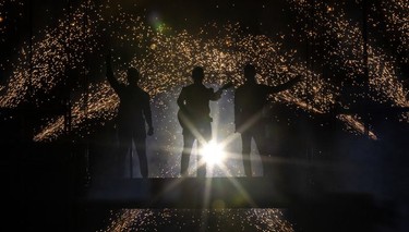 The Jonas Brothers in concert at the Bell Centre in Montreal on Wednesday November 27, 2019.