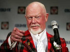 In 2004, in a rant against hockey players who wore visors, Don Cherry said it was only "Europeans or French guys" that wear them.