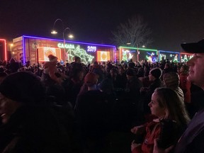 The CP Holiday Train stopped in Beaconsfield on Nov. 26.