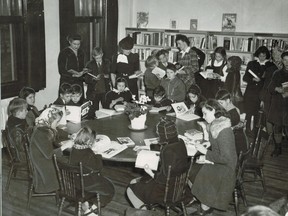 Dozens of dignitaries, along with at least 350 children, crammed the premises when the new bilingual Notre Dame de Grâce Children's Library opened on Nov. 19, 1943.