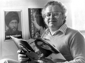 Montreal impresario Sam Gesser in 1979.