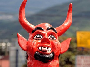 A B.C. newspaper advertised a special appearance by Satan at a Christmas parade.