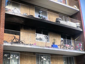 A fire on the second floor of a Lachine apartment building that claimed the lives of a mother and eight-year-old daughter also left three others injured. Two 13-year-old boys are in stable condition. A five-year-old girl is still in critical condition.