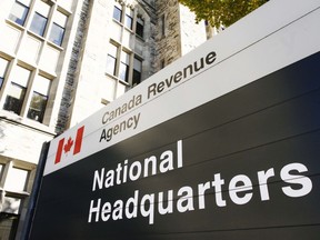OTTAWA 03- The headquarters of the Canada Revenue Agency is photographed in Ottawa, November 4, 2011.        Chris Roussakis/QMI Agency