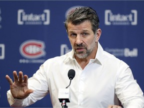 Montreal Canadiens general manager Marc Bergevin.