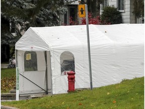 The Pierrefonds-Roxboro borough allows winter car shelters to be installed from Nov. 1 to April 15.