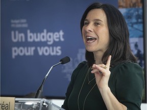“There have to be more examples of women (in power) and different types of women to break this idea of perfection, to break the concept of, ‘If it’s not all good, let’s throw her out, throw her in front of the bus,’ ” says Montreal Mayor Valérie Plante.