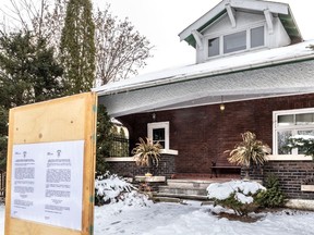 A group of Montreal West citizens has mobilized against the proposed demolition of the house at 74 Easton Ave. in Montreal West.