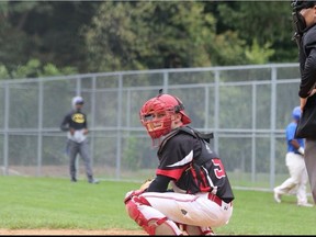 Cameron O'Regan, a student at  Westwood High School, plays baseball with the the Montreal Titans.