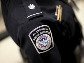 A U.S. Customs and Border Protection officer