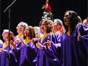 The People's Gospel Choir, pictured, comes to Pointe-Claire, Jan. 12.