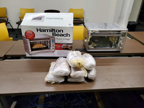 Louisville police say they found 20 pounds of meth in an air fryer that was shipped by mail.
