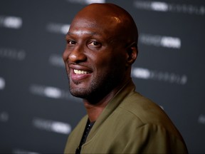 Lamar Odom attends the Fashion Nova x Cardi B Collection Launch Party at Hollywood Palladium on May 8, 2019, in Los Angeles.