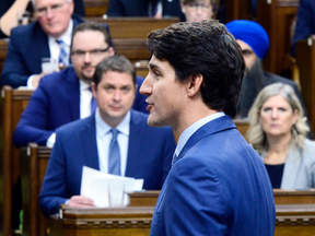 Prime Minister Justin Trudeau during question period in the House of Commons on Wednesday, Dec. 11, 2019. He tacitly admitted his party had flubbed a vote on a special committee on China a day before.