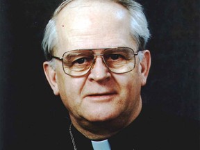 Former archbishop André Gaumond of Sherbrooke.