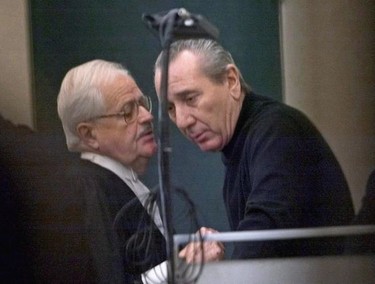 Vito Rizzuto, right,  was in a U.S. jail for nearly six years for his part in a triple murder in New York City in 1981. While he was gone, the Montreal Mafia veered from crisis to crisis.