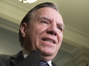 "I reassured everyone today," Legault told reporters, insisting he is also not taking an electoral win in 2022 for granted. "I will complete my mandate."
