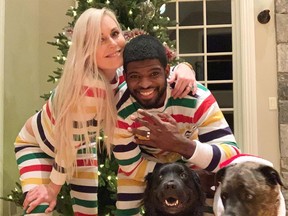 This time around, Lindsey Vonn proposed to P.K. Subban