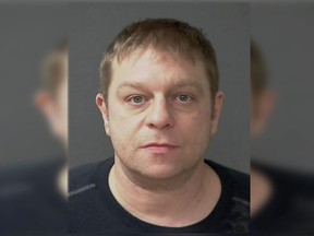 Police mugshot of Glen Crossley, the man who killed Olympic swimmer Victor Davis in a hit-and-run incident in 1989 for which he was convicted of leaving the scene of an accident, and who  will be sentenced Friday, Jan. 10, 2020 in the 2016 death of Albert Arsenault.