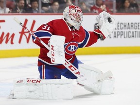 Canadiens goalie Carey Price has been at the top of his game over the past week, stopping 72 of 73 shots in a 2-1 overtime win in Ottawa Saturday night and a 2-0 win over Calgary Monday night at the Bell Centre.