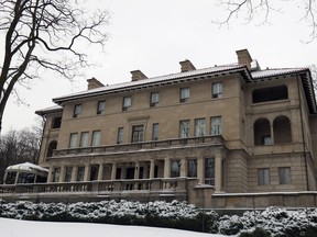 Mansion for sale at 1475 Pine Ave. W. in Montreal Tuesday January 14, 2020.