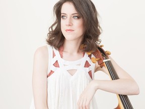 Cellist Elinor Frey performs with her quintet as part of the 60th anniversary season of the Lakeshore Chamber Music Society, at Union Church in Ste-Anne-de-Bellevue, Jan. 31.
