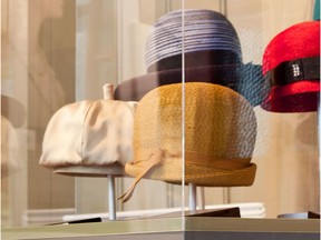 The Headlines exhibition at the Dorval Museum of Local History and Heritage focuses on the accomplishments of esteemed Canadian women through the ages, using headgear to highlight the eras covered in the timeline. Women often used fashion, such as elegant hats, to make a statement about who they were.