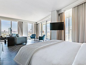 Quebec City’s new Le Capitole Hôtel was built to five-star specifications, with luxurious rooms, fabulous views and a heated pool.