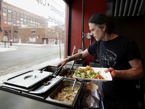 Serge Landau has been serving up Cali-Mexican cuisine at Pointe-St-Charles’s Café Cantina for the last decade. After a slow start, he has seen an upswing in business, first from hungry workers at companies that arrived in the neighbourhood, then from residents of new condo developments. “Where you had no life before past 5 o’clock, now you have people walking by.”