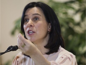 Mayor Valérie Plante, seen in a file photo, says her administration has revised an existing renovation program to encourage landlords to renovate rental housing.