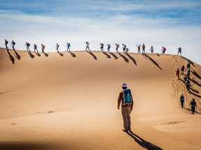 Royal LePage professionals, including participants from the West Island, trekked 100 km across the Sahara desert to raise money for women's shelters.