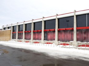 A building which once housed the Morelatos supermarket in Pierrefonds sits empty.
