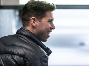 Alexandre Préfontaine is seen at the Palais de justice in Montreal on Wednesday, Jan. 29, 2020.