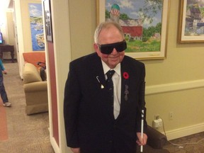 Alan Dean, pictured Nov. 10, 2019, prior to attending the Remembrance Day ceremonies at Pointe-Claire City Hall. Dean passed away, Jan. 18, just shy of his 82 birthday.